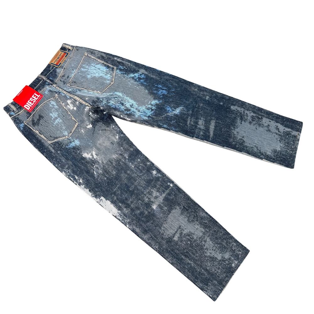 Diesel D-Ark-S5 Women’s Jeans Size 27 – Premium Straight-Leg Denim – NWT $1195 - Picture 2 of 15